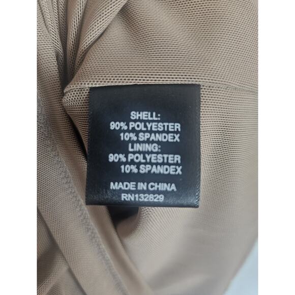 Dundas x Revolve Natasha Mini Dress Medium Snake Print Cut-Out Mesh Lined - Picture 9 of 16